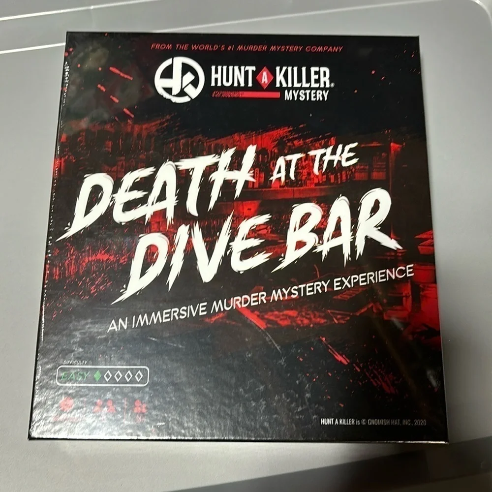 SEALED IN BOX HUNT A KILLER DEATH AT THE DIVE BAR GAME